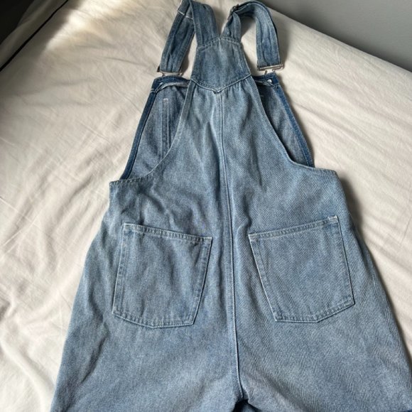 Denim Overalls Jumpsuit Shorts from Simons Twik - Picture 8 of 14